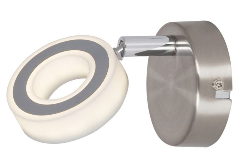 Kinkiet ścienny Rabalux Zora chromowany chrom satyna styl nowoczesny LED 4.5W 4000K 400lm IP20 wym: 12 x 8 x 8 cm - 1 szt.