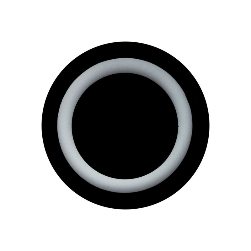 Oprawa oświetleniowa schodowa Eko-Light Oti Max czarno-biała LED 0.6W 4000K 13lm IP20 wym: 7 x 7 x 2,3 cm okrągła - 1 szt.