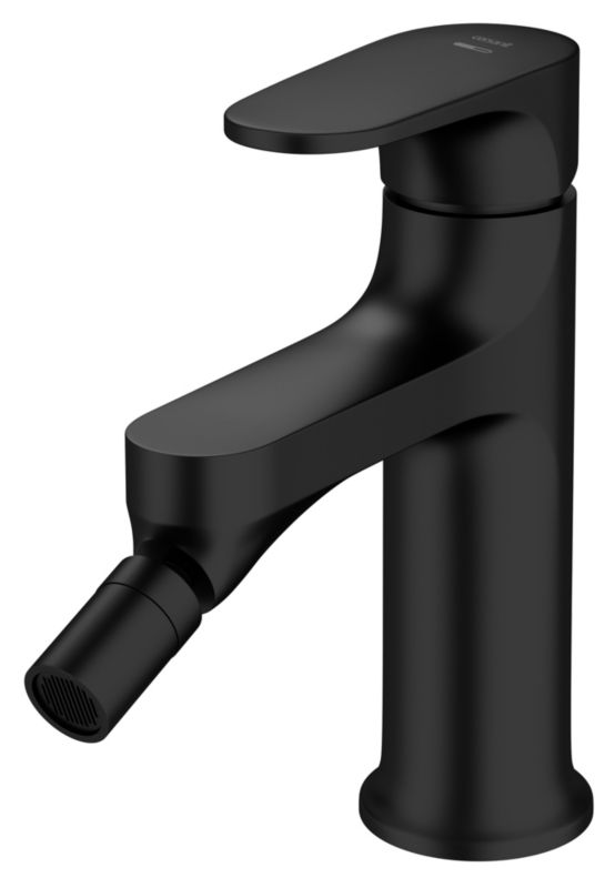 Bateria bidetowa Cersanit Inverto czarna/złota 1 szt.