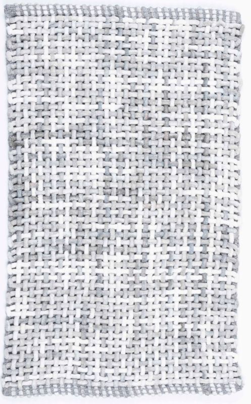 Dywanik łazienkowy Multidecor Belweder 60 x 100 cm melanż szary 1 szt.