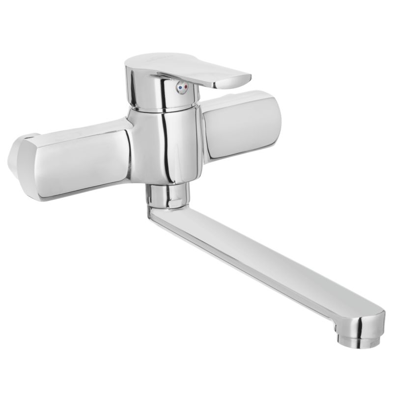 Bateria kuchenna zlewozmywakowa Invena Verso srebrny 1 szt.