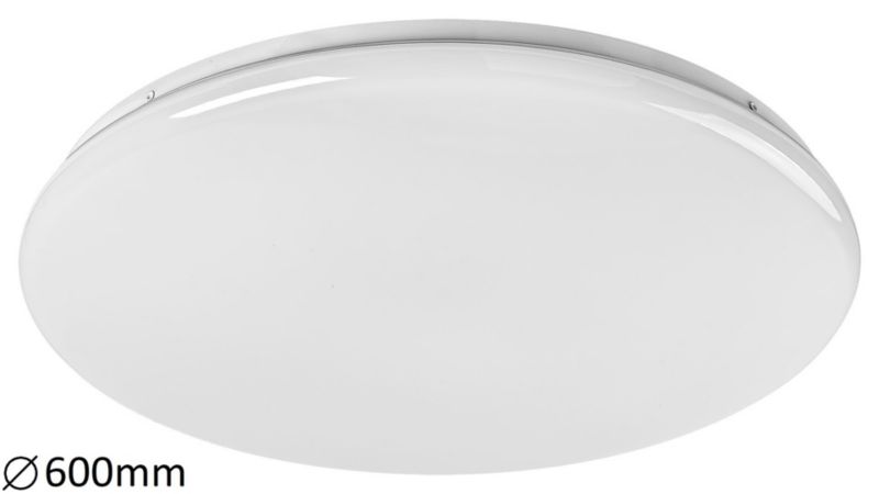 Plafon sufitowy lampa Rabalux Danny biały LED 60W 3000K-6500K 4800lm okrągły IP20 wym: 7,5 x 60 x 60 cm metal - 1 szt.