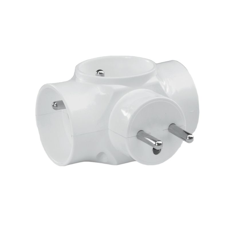 Rozgałęźnik Elgotech 3 x 2P + Z 16 A 250 V