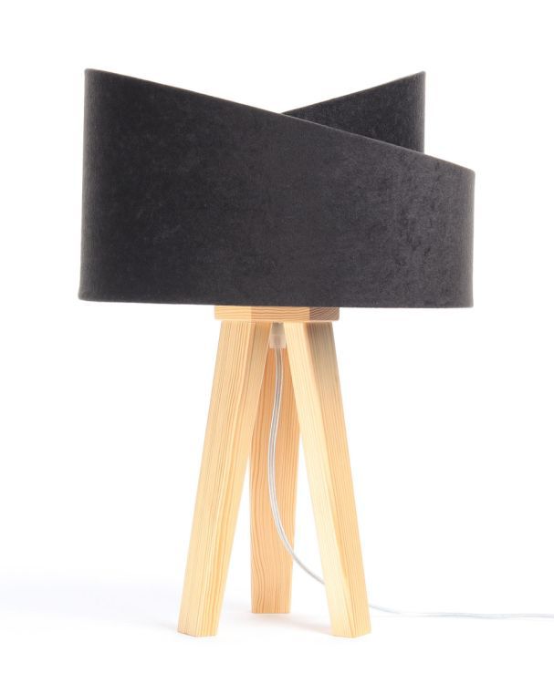 Lampa Bps Koncept stojąca HOME 50 biała/srebrna/sosna 1 szt