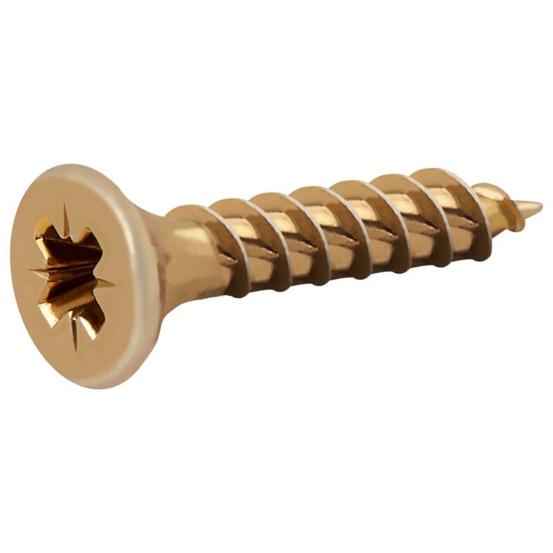 Wkręty do drewna TurboDrive PZ1 3 x 16 mm ocynk żółty 100 szt.