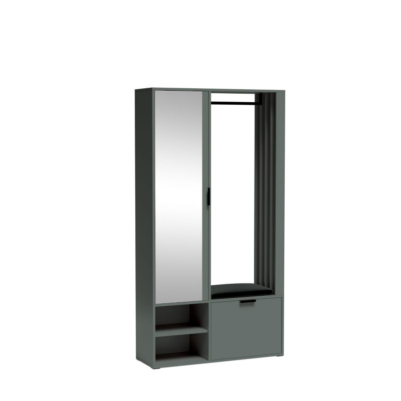 Garderoba MINIO go for it UNI MELO green stone z siedziskiem 1 szt.