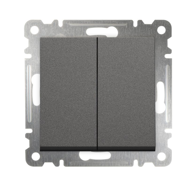 Łącznik podwójny Makel Karea antracyt