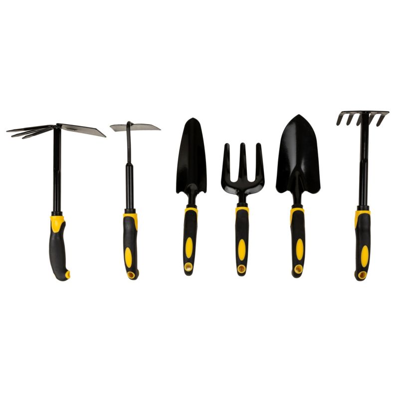 Zestaw narzędzi ogrodowych łopatka, grabki, motyka Bauhus 1 szt.