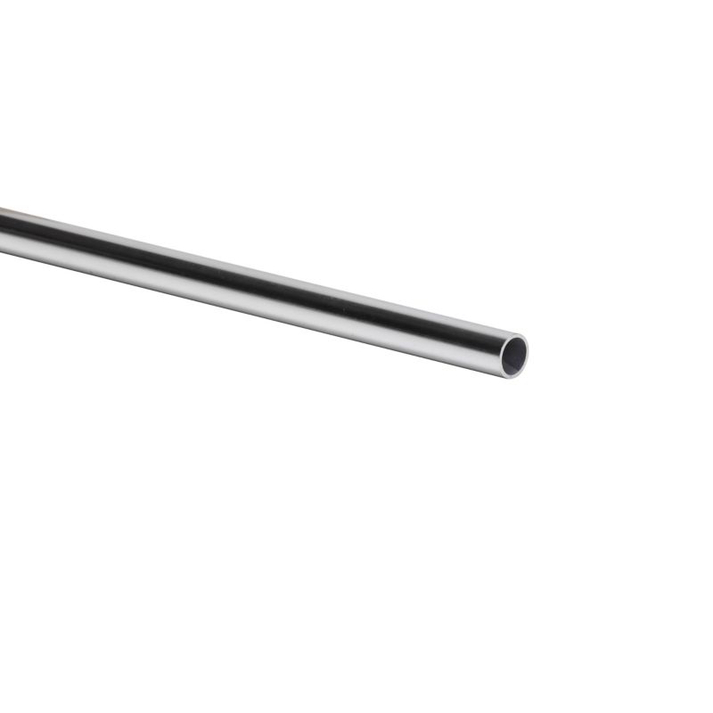 Rura okrągła aluminiowa 1000 x 10 x 1 mm srebrna połysk