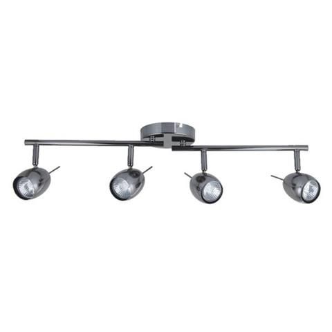 Lampa wisząca Volteno czarny chromowy spot Rihanna 1szt