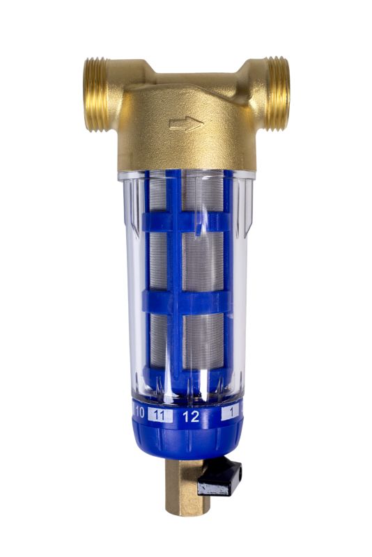 Filtr narurowy osadnikowy Klarwod Dom Wody GW 1" GZ 3/4"