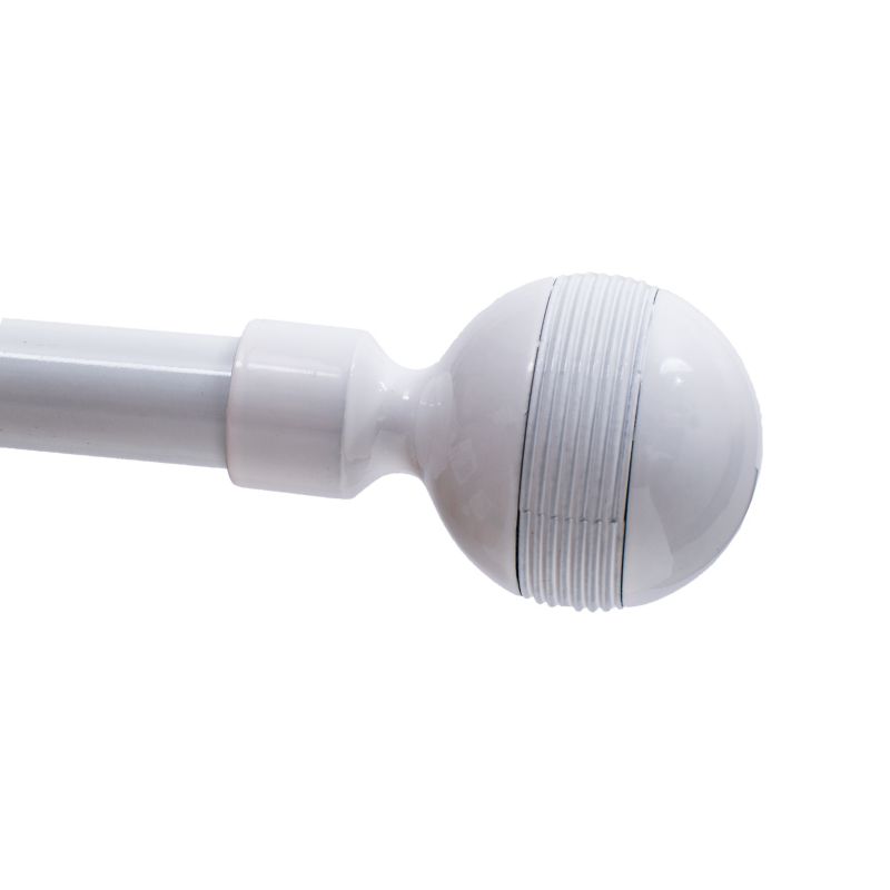 Zakończenie karnisza Gabi białe 19 mm 1 szt.