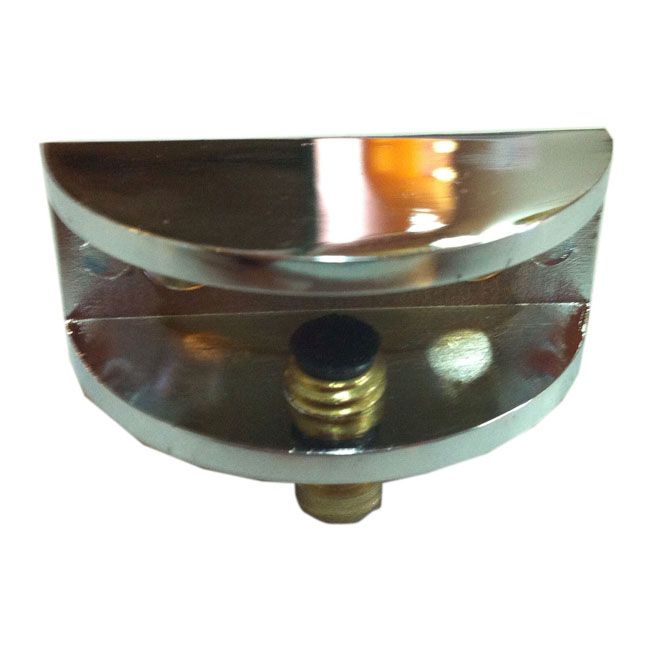 Uchwyt półki GJM półokrągły średni chrom