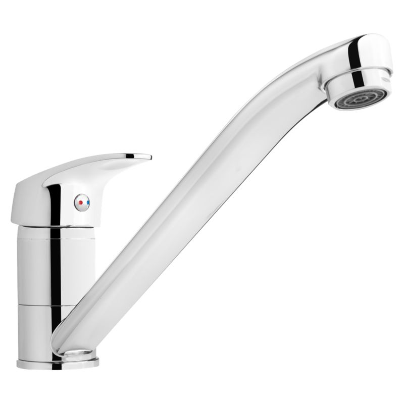 Bateria kuchenna zlewozmywakowa Invena AVA srebrny 1 szt.