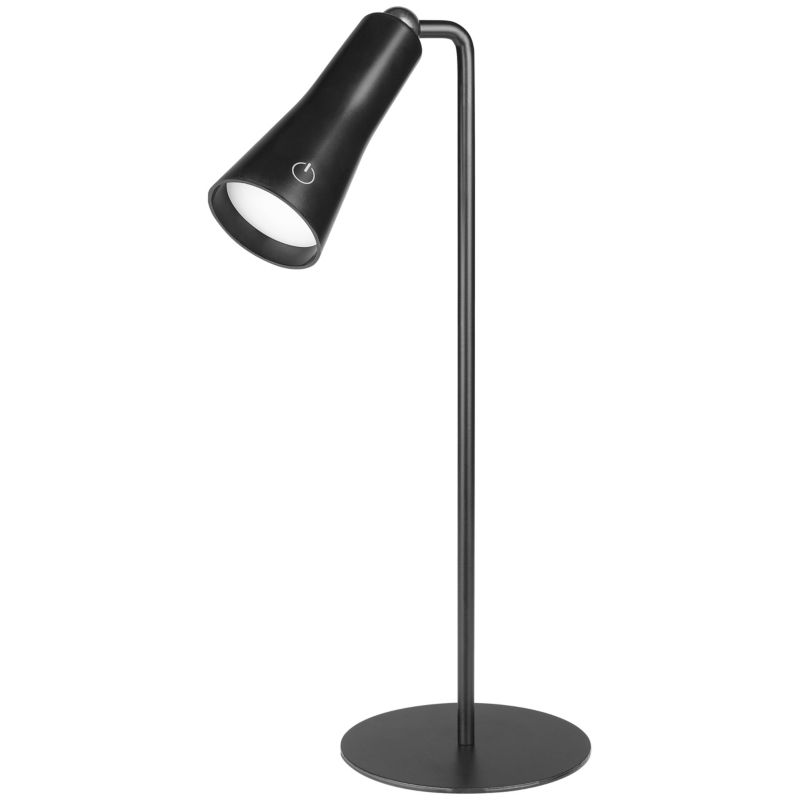 Lampa biurkowa stołowa LED MasterLED Magneto 5W 4000K akumulator czarna 1 szt.