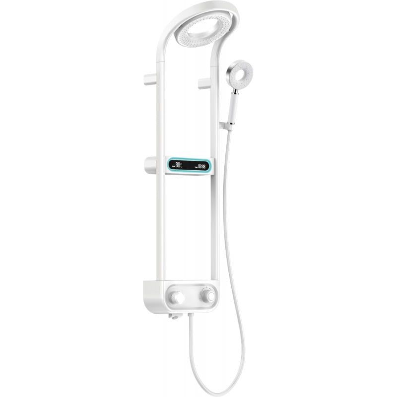 Zestaw prysznicowy Mexen Peak biały 1 szt.