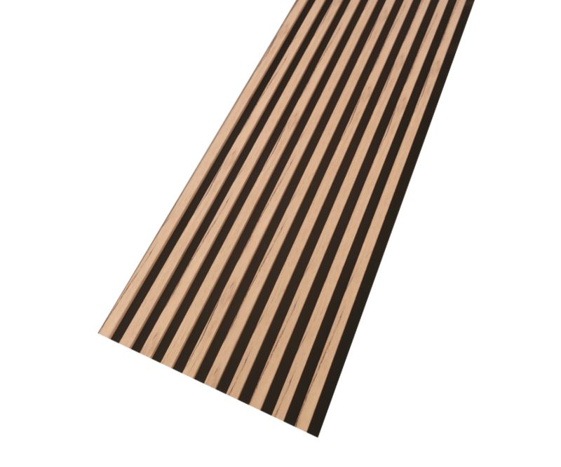 Lamele na czarnym filcu 26,5 x 275 cm Mebano PRO dąb sonoma 2 szt.