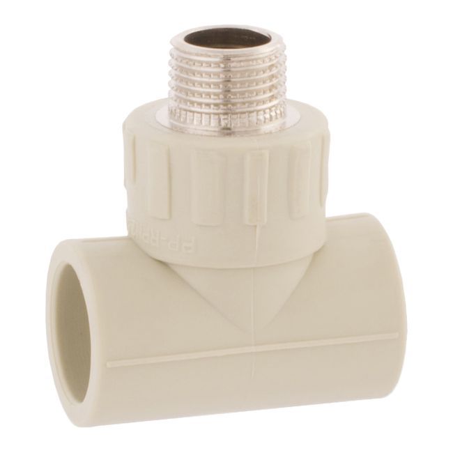 Trójnik Idmar Group PP-R gwint zewnętrzny 16 mm x 1/2" x 16 mm