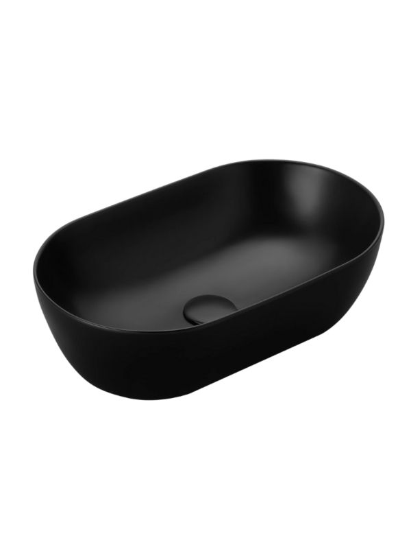 Umywalka nablatowa Uptrend SPARROW czarny mat 1 szt.