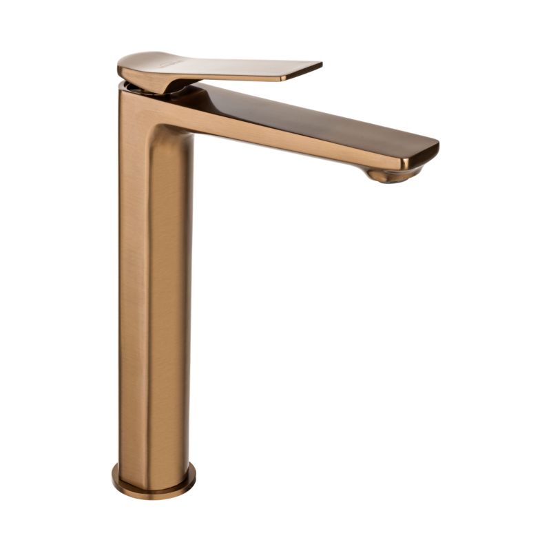 Bateria Umywalkowa Invena Wysoka HURIN PLUS, Miedź - 1 szt.