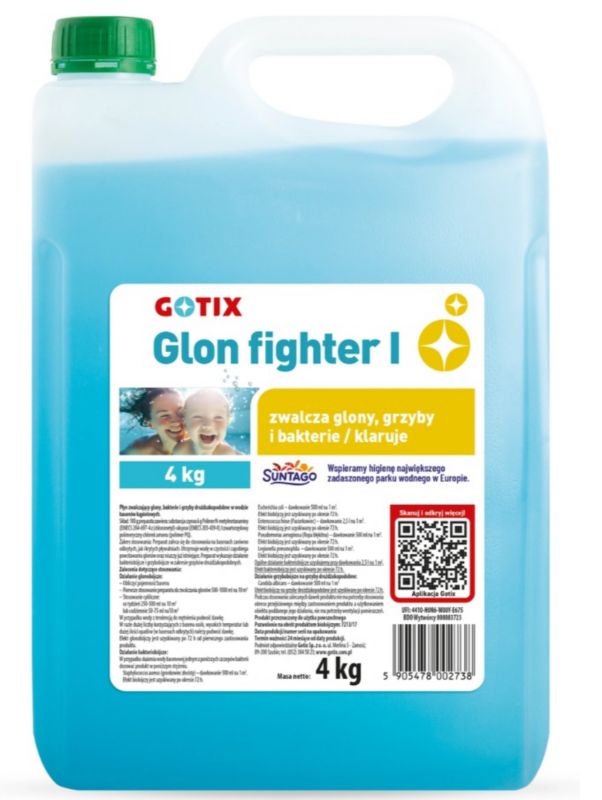 Środek przeciw glonom Gotix Glon Fighter 4 kg 1 szt.