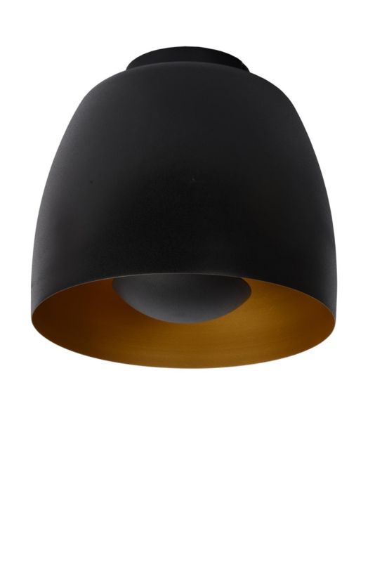 Lampa sufitowa wisząca Lucide Nolan 2854 czarna szerokość 24 cm 1xE27 x 40W 1 szt.