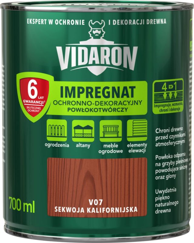 Impregnat do drewna Vidaron sekwoja kalifornijska 0,7 l