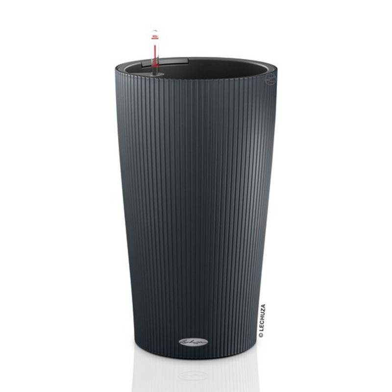 Doniczka Lechuza Do Domu Ogrodu Cilindro 32 Szary Łupek 1 szt