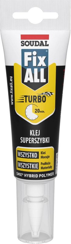 Klej Soudal Fix All Turbo 125 ml biały