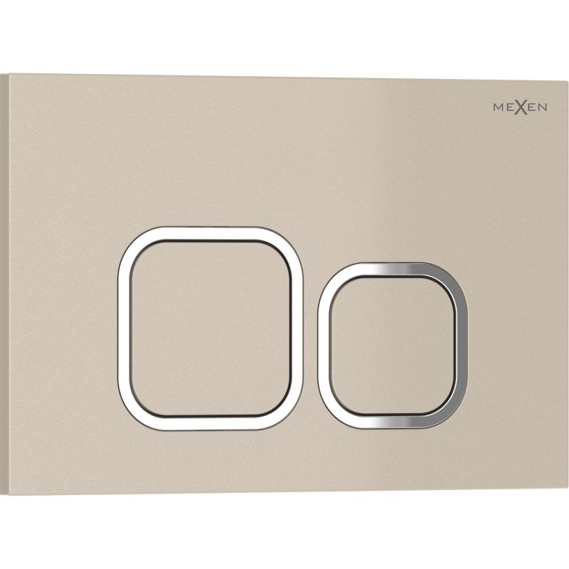 Przycisk spłukujący Mexen Tex 03 beżowy 1 szt.