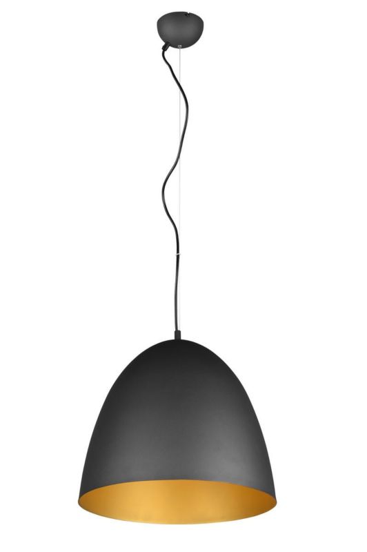 Lampa wisząca RL Tilda czarno-złota nad stół wyspę 1xE27 x 40W 1 szt.