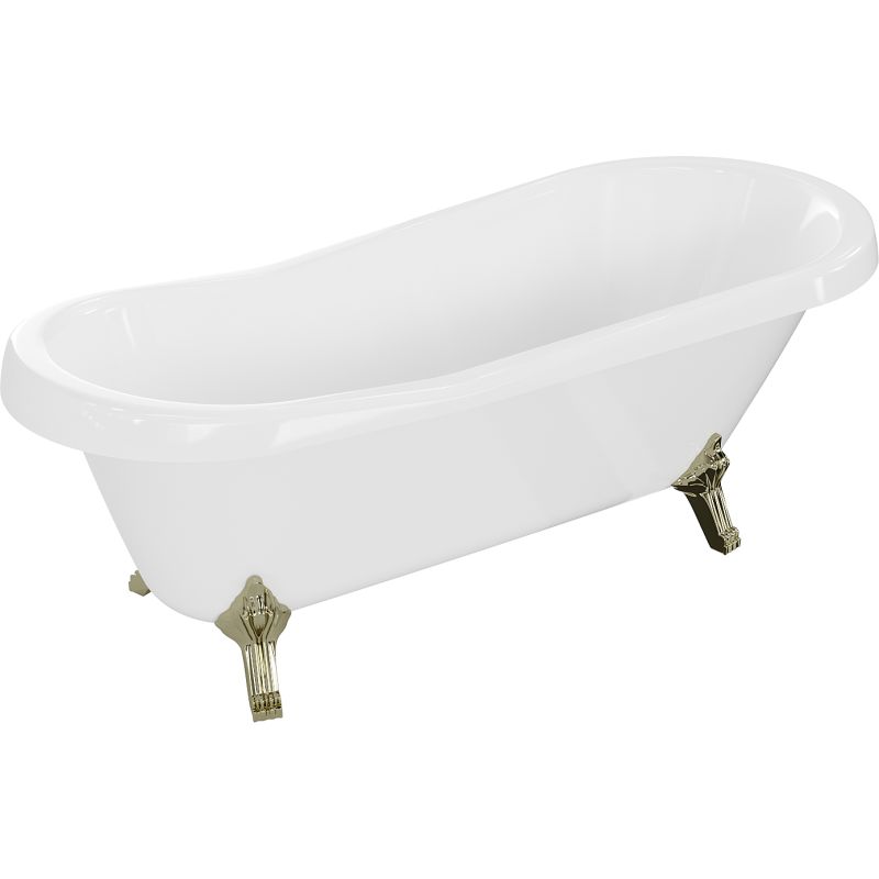 Wanna wolnostojąca Mexen Retro biała 170 cm x 75 cm 1 szt.