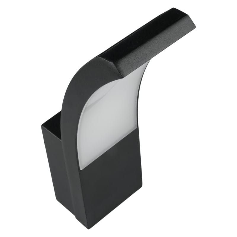 Kinkiet ścienny zewnętrzny DPM Ponte czarno-biały LED 9W 4000K 1000lm IP54 wym: 23 x 6,9 x 4,9 cm - 1 szt.