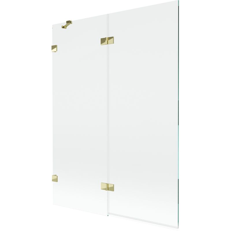 Parawan nawannowy Mexen Lunar złoty 130x150 cm 2-skrzydłowy - 897-130-100-50-00-L 1 szt.