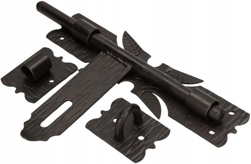 Zasuwa garażowa KOTARBAU rygiel kuta 250 mm do bramy furtki drzwi 1 szt.