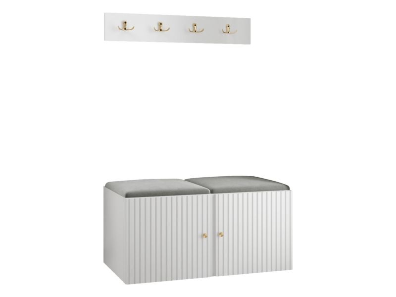 Zestaw MIRJAN 24 Orion Ryfel Slim VI biały + szary 1 kpl.