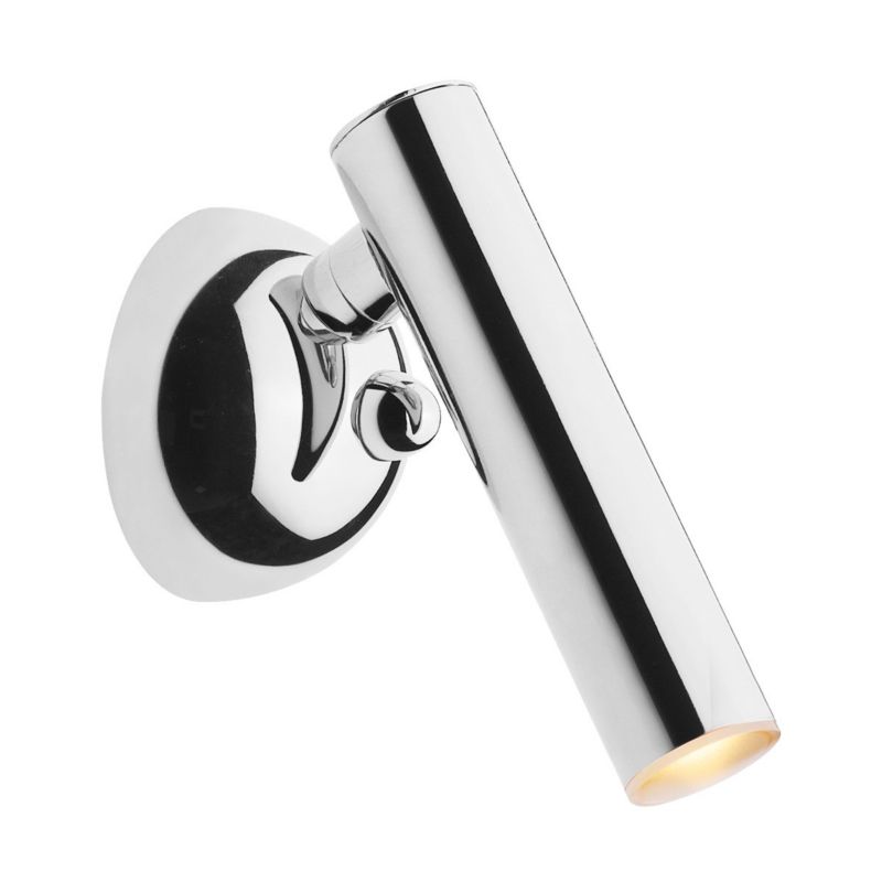 Kinkiet ścienny Zuma Line Loya chromowany styl nowoczesny LED 5W 3000K 450lm IP20 wym: 13 x 14 cm - 1 szt.