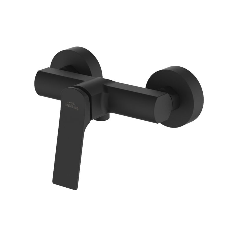 Bateria prysznicowa Invena Hurin czarna 1 szt,