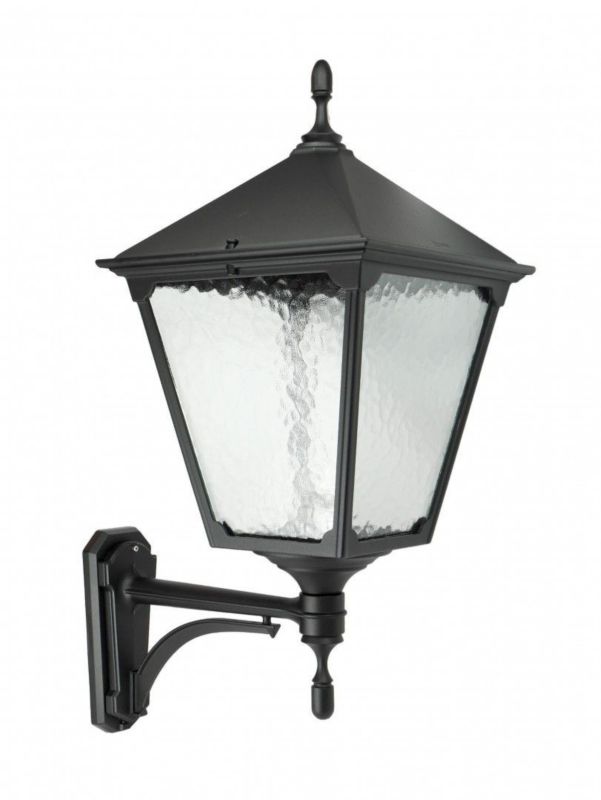 Kinkiet ścienny zewnętrzny SU-MA Retro czarny 1 x E27 x IP43 wym: 72 x 32 x 45,5 cm - 1 szt.