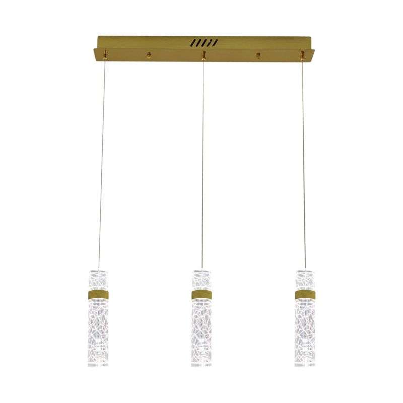 Lampa wiszaca LED Milagro Lagos 24W złota