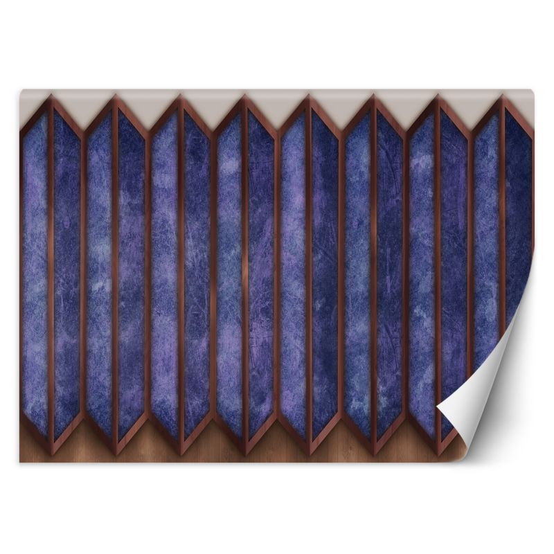 Fototapeta Feeby Fioletowa abstrakcja okna 3D 400x280 1 szt