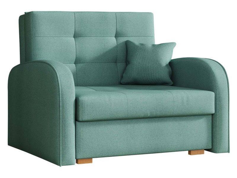 Kanapa rozkładana MIRJAN 24 Viva Gold I turkusowa głębia 1 szt.