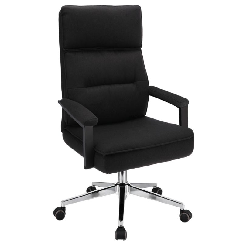 Fotel biurowy ergonomiczny JUMI do biurka obrotowy SEGO czarny 1 szt.