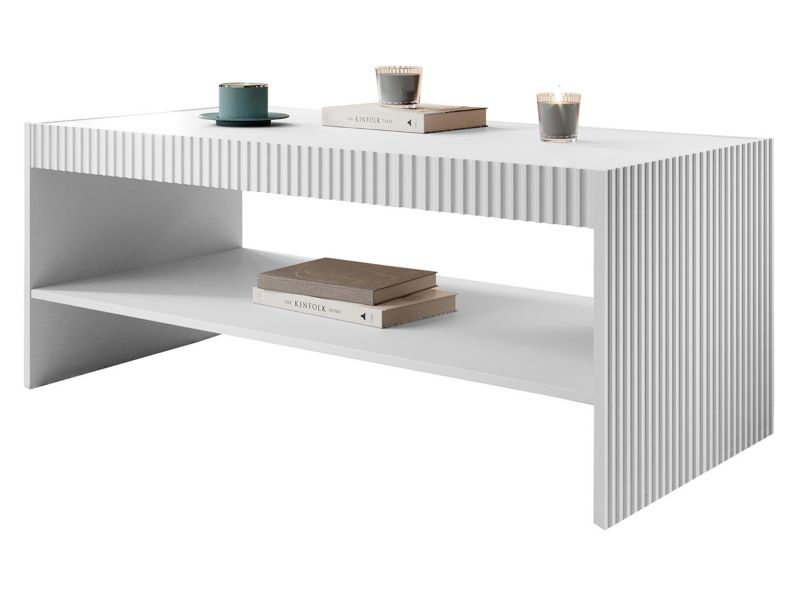 Stolik kawowy MIRJAN 24 Pafos biały 1 szt.