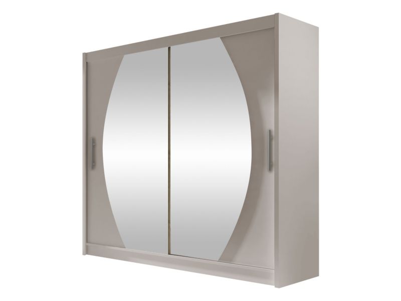 Szafa MIRJAN 24 z drzwiami przesuwnymi London IV kaszmir/lustro 1 szt.