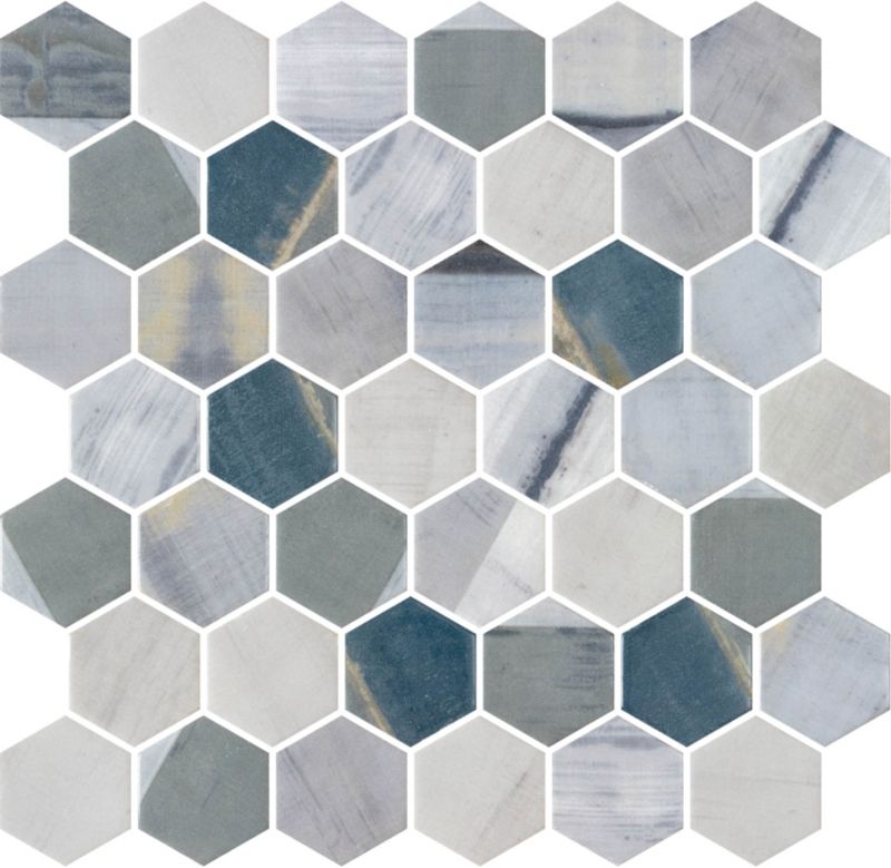 Mozaika Hex XL Nora 28,6 x 28,4 cm