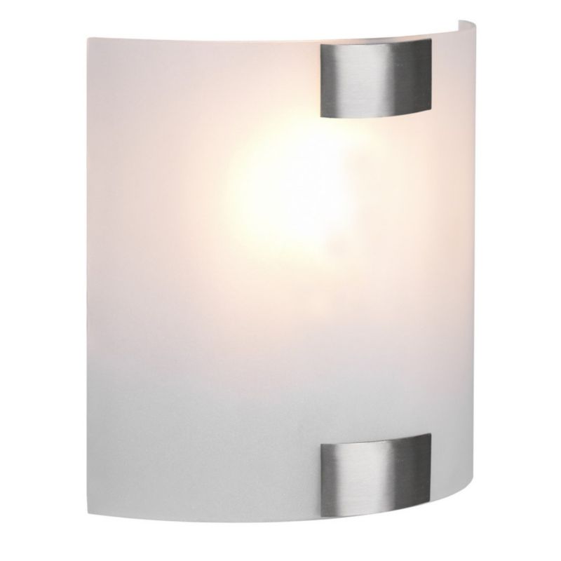 Kinkiet ścienny Trio Pura biało-srebrny 1 x E27 x 40W IP20 wym: 20 x 7,5 x 7,5 cm - 1 szt.