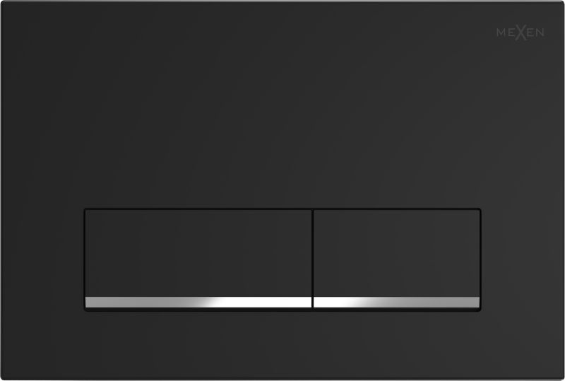 Przycisk spłukujący Mexen Fenix 12 czarny matowy 1 szt.
