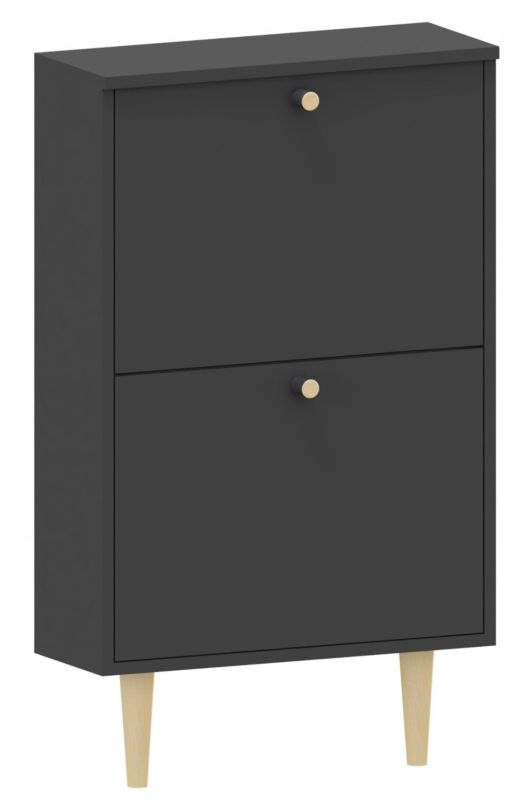 Szafka na buty Matkam komoda BEHAMO 520 ufc czarny 1 szt.