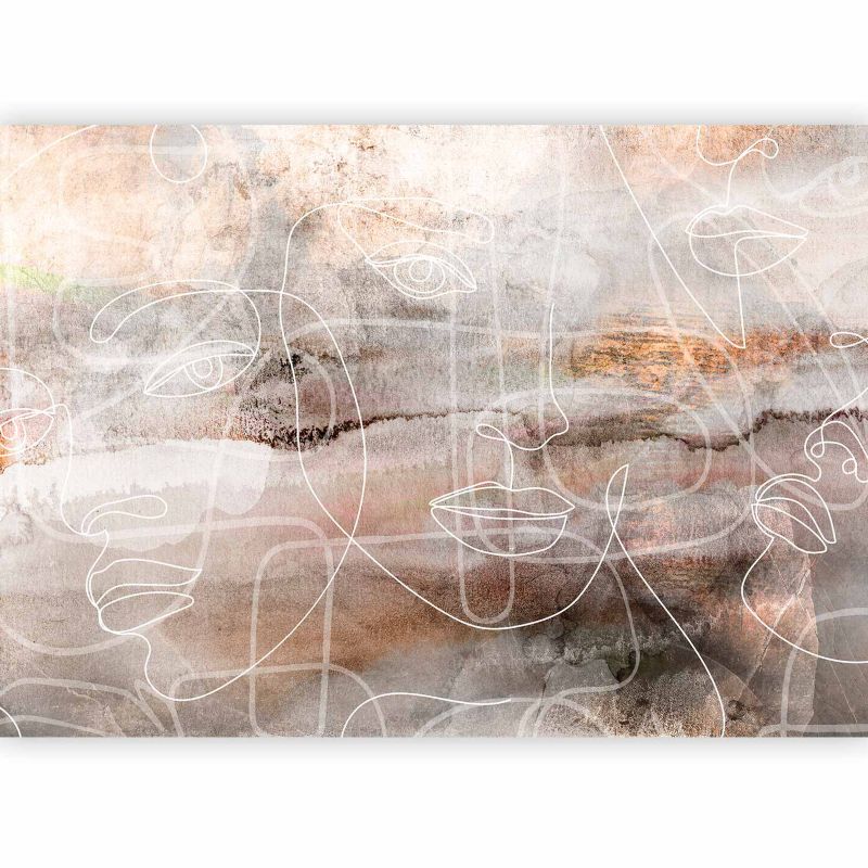 Fototapeta flizelinowa Artgeist 170 g/m2 wodoodporna Abstrakcje szara 400x280 (8 części) 10020aa rolka 1 szt